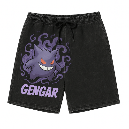 Pokemon washed shorts.