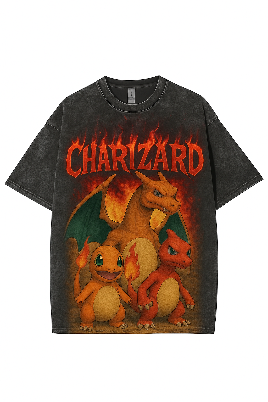 Charizard Evo Graphic Tee shirt