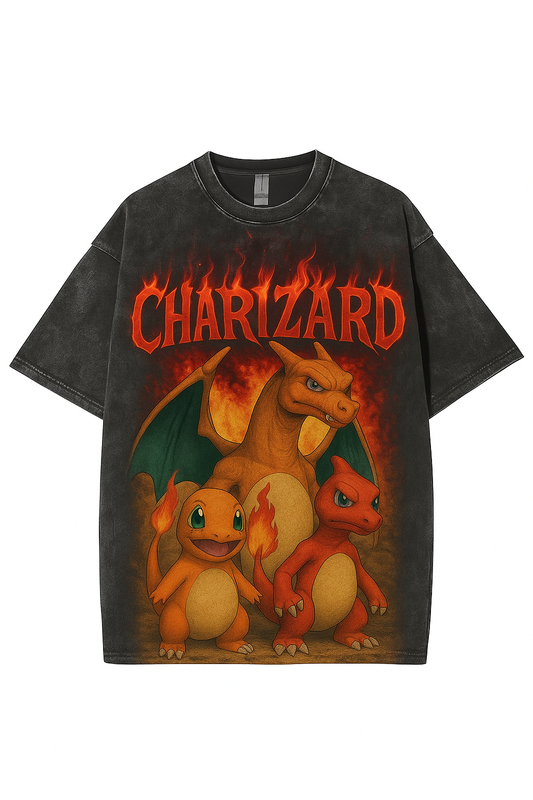 Charizard Evo Graphic Tee shirt